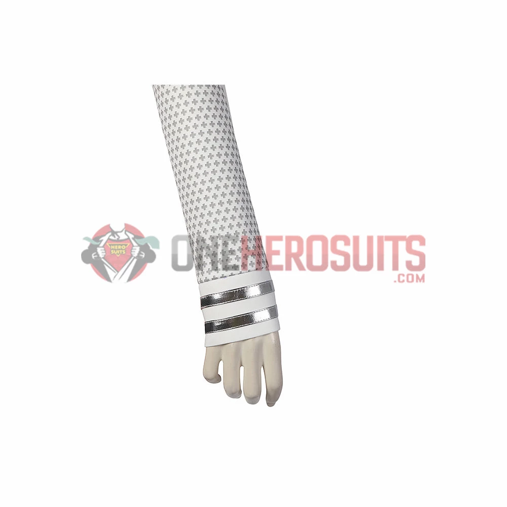 OneHeroSuits Star Trek Cosplay Costume Strange New Worlds Nurse Chapel White Jumpsuit 15 OneHeroSuits Star Trek Cosplay Costume Strange New Worlds Nurse Chapel White Jumpsuit