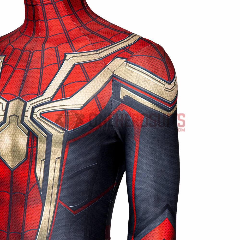 OneHeroSuits Iron Spiderman Cosplay Costumes Spiderman No Way Home Movie Level Suits 11 OneHeroSuits Iron Spiderman Cosplay Costumes Spiderman No Way Home Movie Level Suits