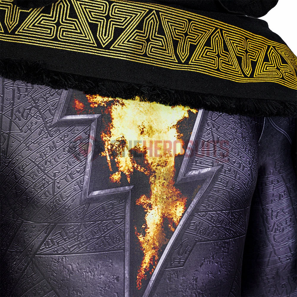 OneHeroSuits Black Adam Cosplay Costumes Cotton Jumpsuit With Cloak 28 OneHeroSuits Black Adam Cosplay Costumes Cotton Jumpsuit With Cloak