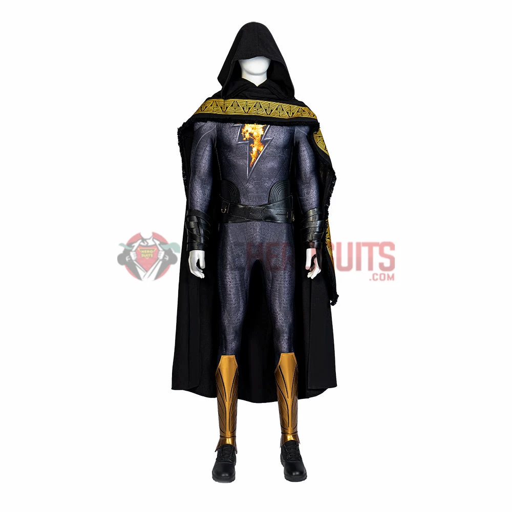 OneHeroSuits Costumes Black Adam Cosplay Boots Black Leather Shoes 2 OneHeroSuits Costumes Black Adam Cosplay Boots Black Leather Shoes