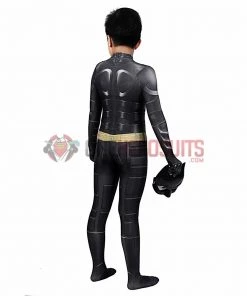 OneHeroSuits Entry-level Cosplay Bodysuit & Zentai Kids Batman Bruce Wayne Cosplay Suit The Dark Knight Rises Spandex BodySuit
