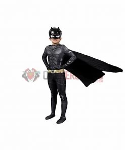 OneHeroSuits Entry-level Cosplay Bodysuit & Zentai Kids Batman Bruce Wayne Cosplay Suit The Dark Knight Rises Spandex BodySuit