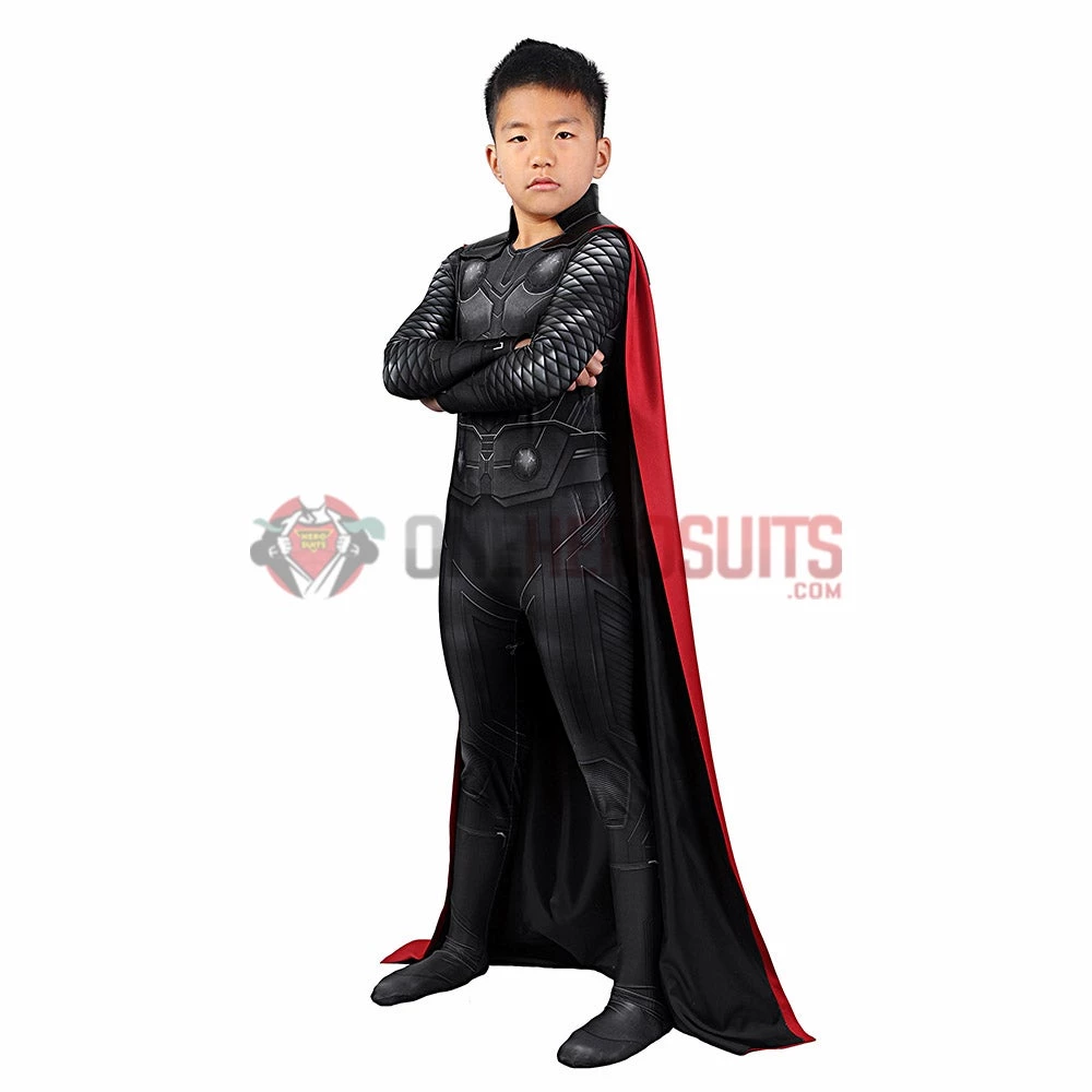 OneHeroSuits Kids Avengers Infinity War Cosplay Suit Thor Spandex BodySuit Costumes 5 OneHeroSuits Kids Avengers Infinity War Cosplay Suit Thor Spandex BodySuit Costumes