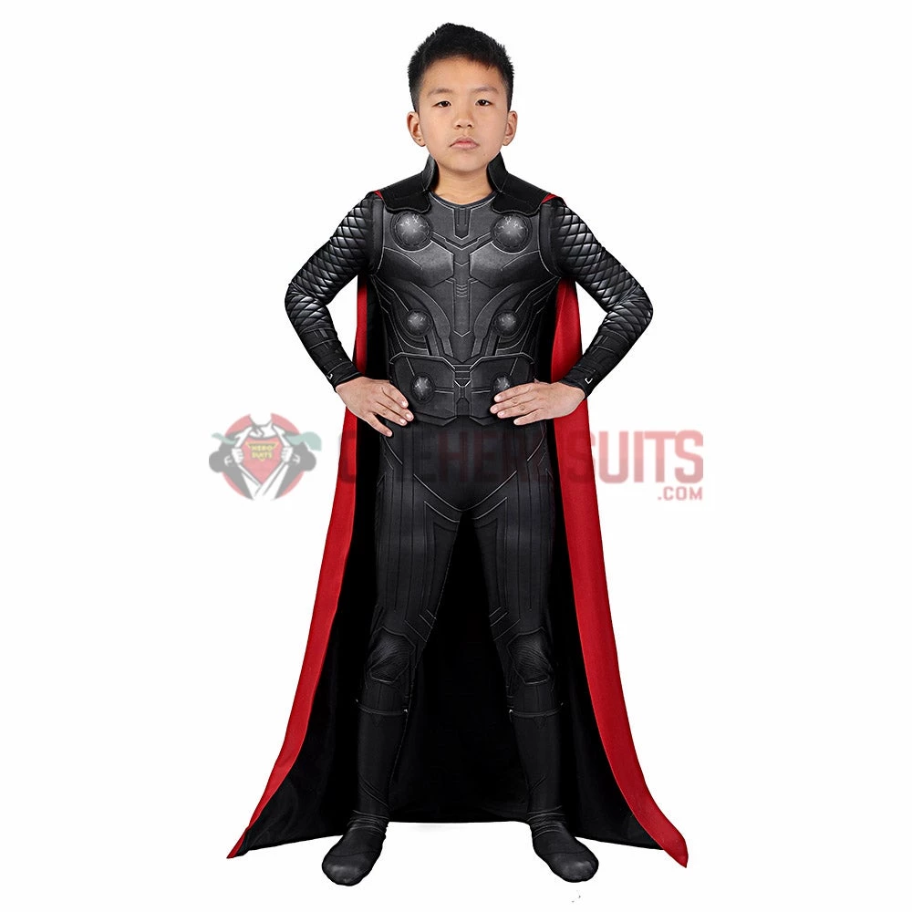 OneHeroSuits Kids Avengers Infinity War Cosplay Suit Thor Spandex BodySuit Costumes 4 OneHeroSuits Kids Avengers Infinity War Cosplay Suit Thor Spandex BodySuit Costumes