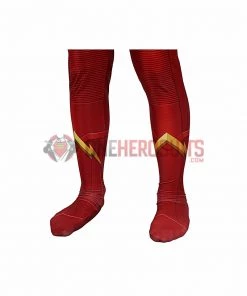 OneHeroSuits Kids Flash Season 5 Cosplay Suit Barry Allen Spandex BodySuit
