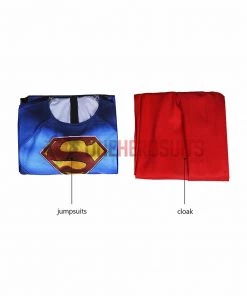 OneHeroSuits Kids Cosplay Kids Superman And Lois Cosplay Suit Superman Spandex BodySuit