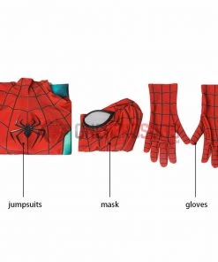 Miles Morales PS5 Spiderman Bodysuit Spiderman Great Responsibility OneHeroSuits Zentai/Jumpsuit
