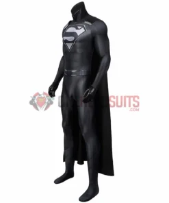 SuperMan Cosplay Costumes Justice League Superman Black Spandex OneHeroSuits