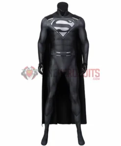SuperMan Cosplay Costumes Justice League Superman Black Spandex OneHeroSuits