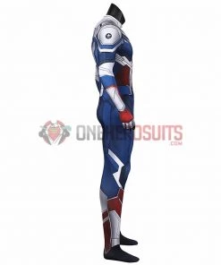 OneHeroSuits Sam Wilson Cosplay Costume The Falcon And The Winter Soldier Printed Spandex Jumpsuits 36 OneHeroSuits Sam Wilson Cosplay Costume The Falcon And The Winter Soldier Printed Spandex Jumpsuits
