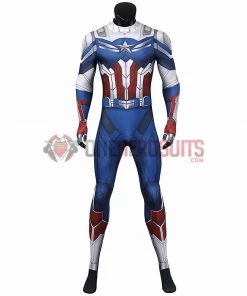 OneHeroSuits Sam Wilson Cosplay Costume The Falcon And The Winter Soldier Printed Spandex Jumpsuits 34 OneHeroSuits Sam Wilson Cosplay Costume The Falcon And The Winter Soldier Printed Spandex Jumpsuits