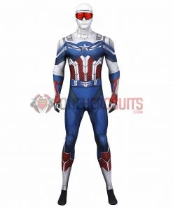 OneHeroSuits Sam Wilson Cosplay Costume The Falcon And The Winter Soldier Printed Spandex Jumpsuits 33 OneHeroSuits Sam Wilson Cosplay Costume The Falcon And The Winter Soldier Printed Spandex Jumpsuits
