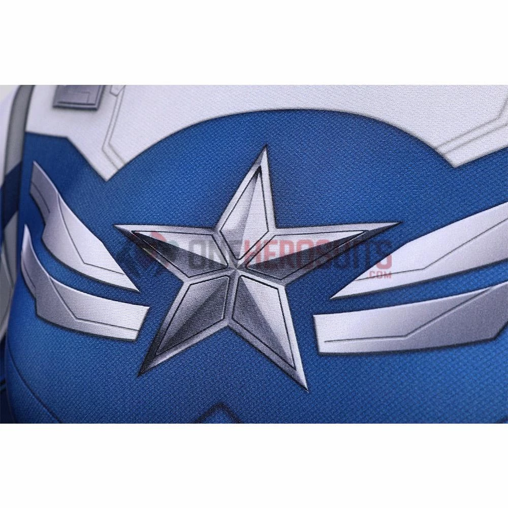 OneHeroSuits Sam Wilson Cosplay Costume The Falcon And The Winter Soldier Printed Spandex Jumpsuits 26 OneHeroSuits Sam Wilson Cosplay Costume The Falcon And The Winter Soldier Printed Spandex Jumpsuits