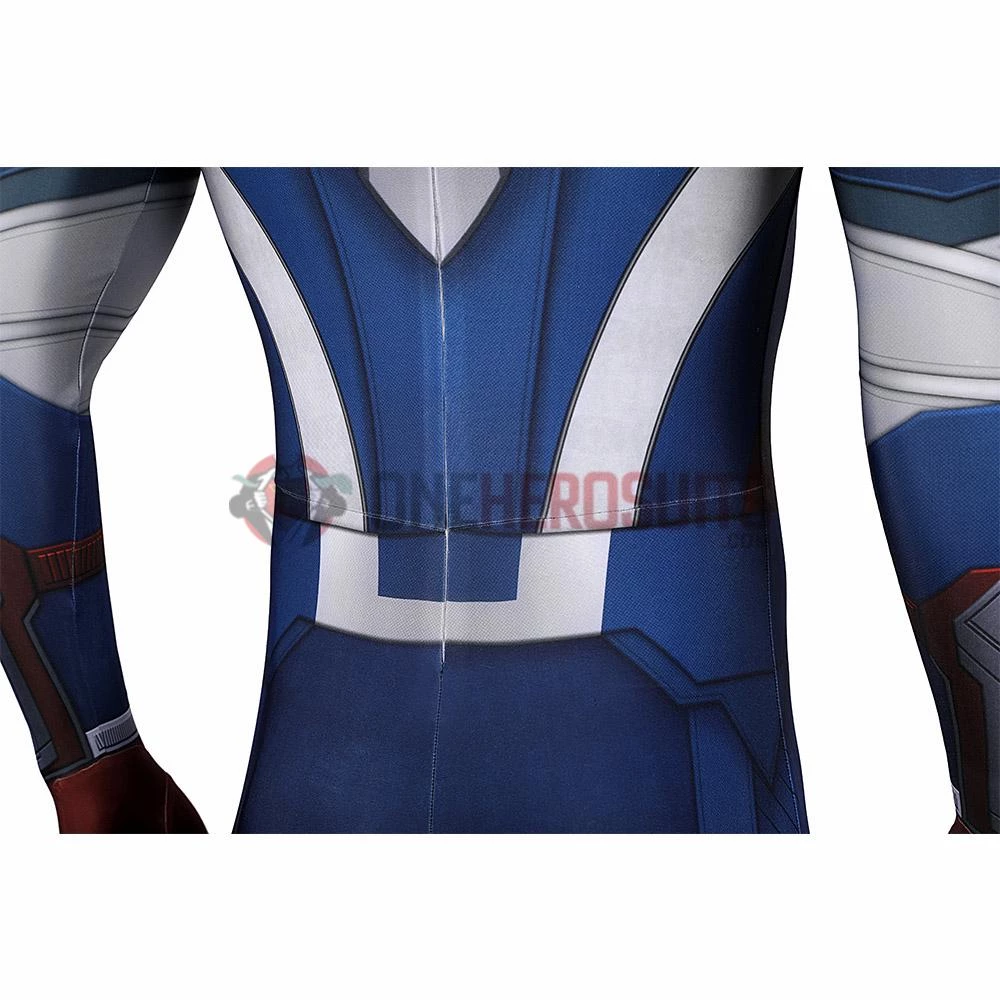 OneHeroSuits Sam Wilson Cosplay Costume The Falcon And The Winter Soldier Printed Spandex Jumpsuits 18 OneHeroSuits Sam Wilson Cosplay Costume The Falcon And The Winter Soldier Printed Spandex Jumpsuits