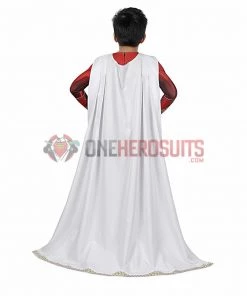 OneHeroSuits Kids Shazam Cosplay Suit Fury Of The Gods Spandex BodySuit Entry-level Cosplay Bodysuit & Zentai