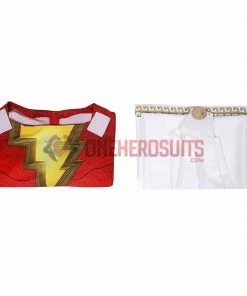 OneHeroSuits Kids Shazam Cosplay Suit Fury Of The Gods Spandex BodySuit Entry-level Cosplay Bodysuit & Zentai