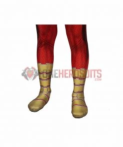 OneHeroSuits Kids Shazam Cosplay Suit Fury Of The Gods Spandex BodySuit Entry-level Cosplay Bodysuit & Zentai