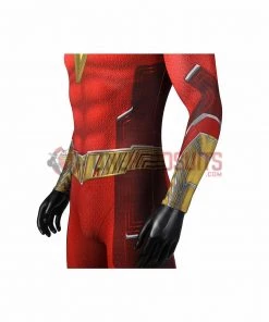 OneHeroSuits Shazam 2 Fury Of The Gods Cosplay Costume 3D Printed Jumpsuits With Cloak
