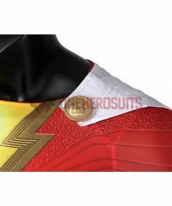 OneHeroSuits Shazam 2 Fury Of The Gods Cosplay Costume 3D Printed Jumpsuits With Cloak