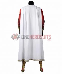 OneHeroSuits Shazam 2 Fury Of The Gods Cosplay Costume 3D Printed Jumpsuits With Cloak