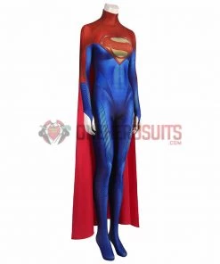 OneHeroSuits Costumes Supergirl Kara Zor-El Cosplay Costume 3D Printed Jumpsuits With Cloak 21 OneHeroSuits Costumes Supergirl Kara Zor-El Cosplay Costume 3D Printed Jumpsuits With Cloak
