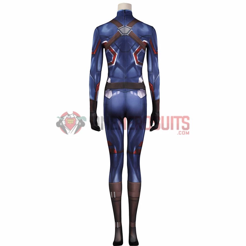 OneHeroSuits Costumes What If Peggy Carter Cosplay Costume Captain Carter Spandex Suit 5 OneHeroSuits Costumes What If Peggy Carter Cosplay Costume Captain Carter Spandex Suit