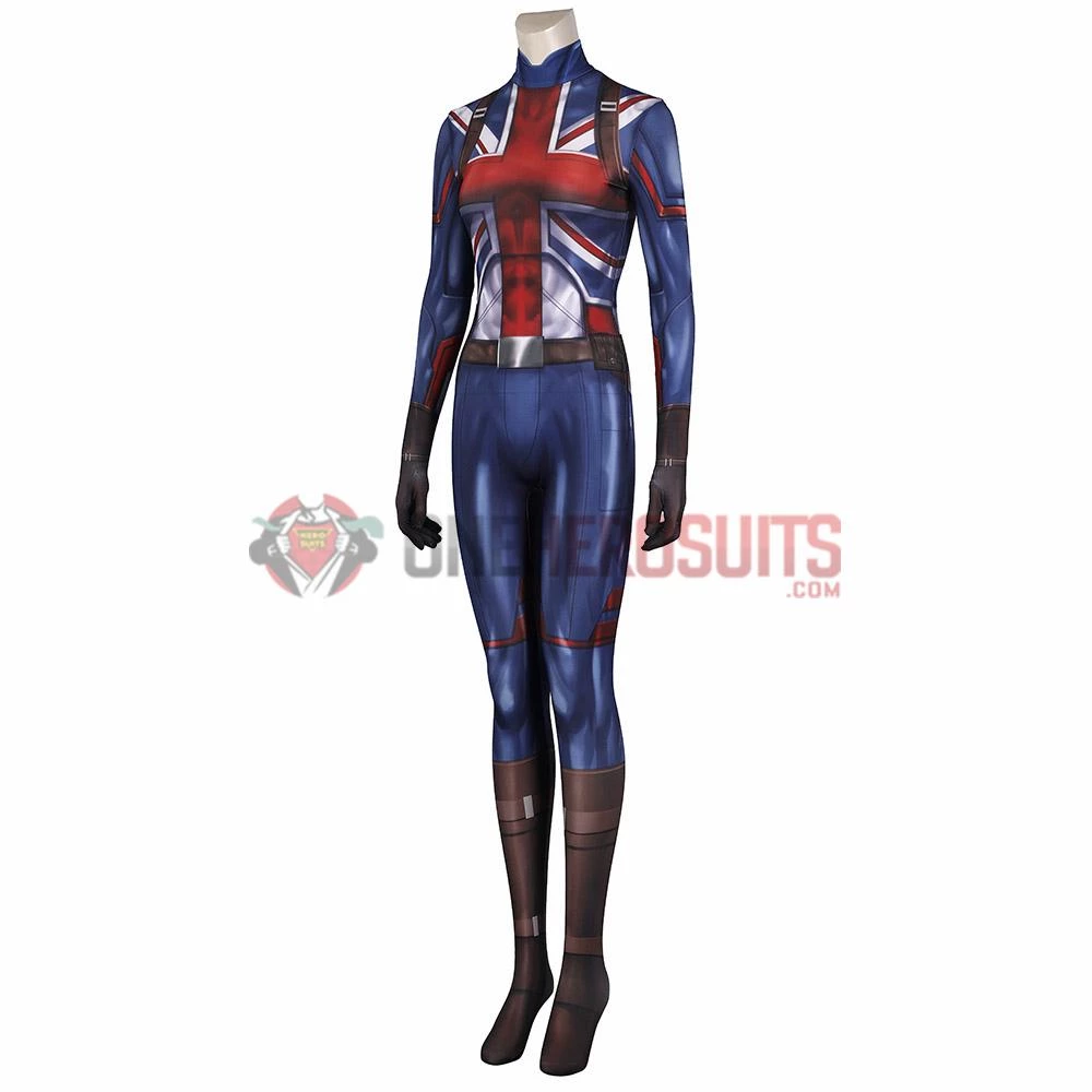 OneHeroSuits Costumes What If Peggy Carter Cosplay Costume Captain Carter Spandex Suit 3 OneHeroSuits Costumes What If Peggy Carter Cosplay Costume Captain Carter Spandex Suit
