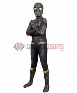 OneHeroSuits Zentai/Jumpsuit Kids Peter Parker Cosplay Suit Spider-Man 3 No Way Home Spandex BodySuit