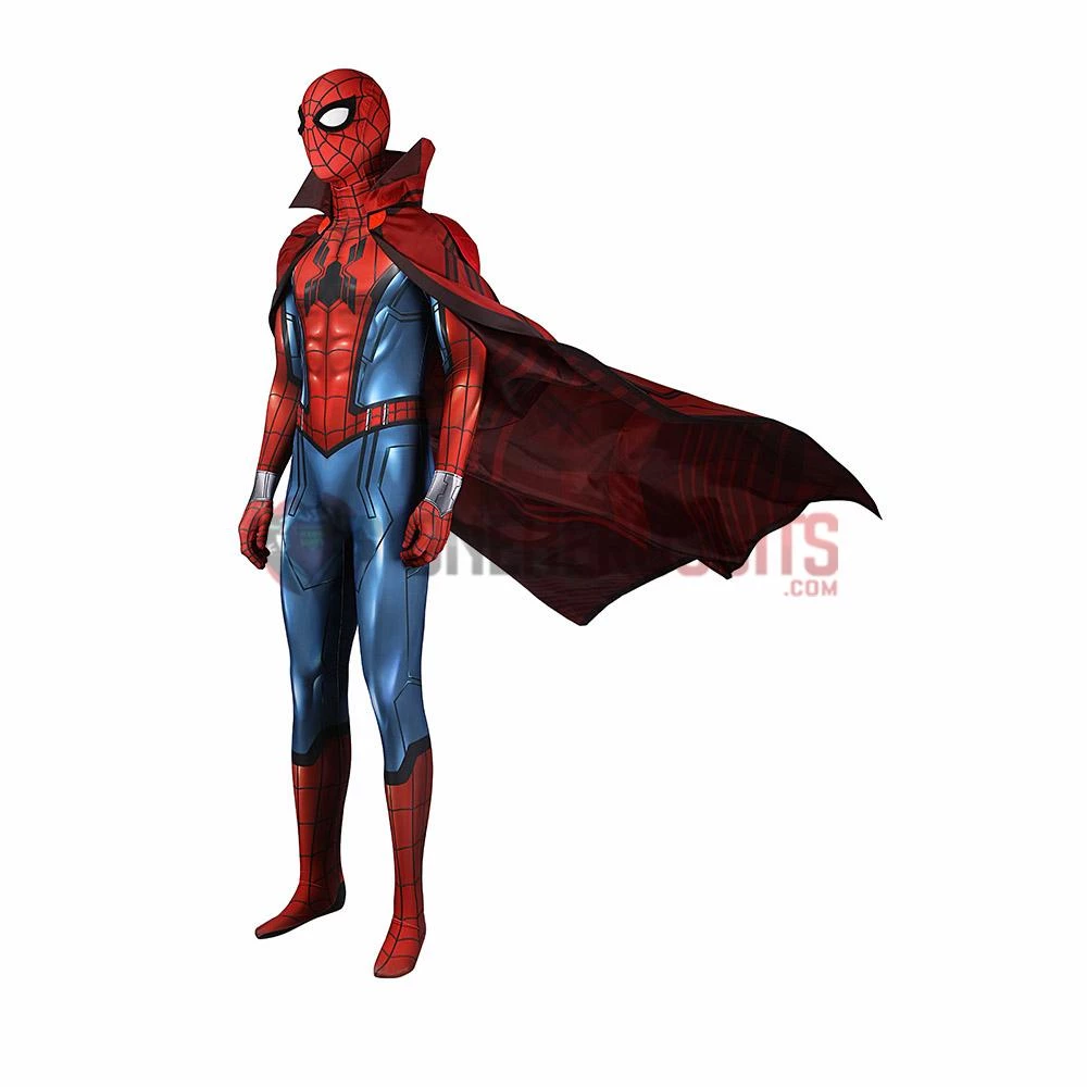 OneHeroSuits Zombie Hunter Spider-man Cosplay Costume 3D Printed Jumpsuits With Cloak 3 OneHeroSuits Zombie Hunter Spider-man Cosplay Costume 3D Printed Jumpsuits With Cloak