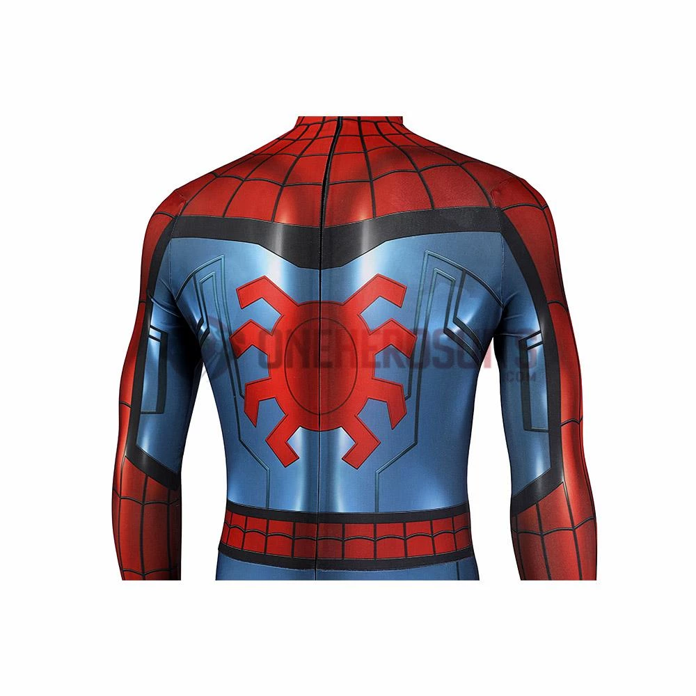 OneHeroSuits Zombie Hunter Spider-man Cosplay Costume 3D Printed Jumpsuits With Cloak 22 OneHeroSuits Zombie Hunter Spider-man Cosplay Costume 3D Printed Jumpsuits With Cloak