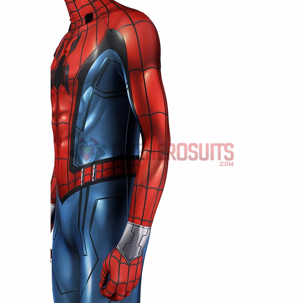 OneHeroSuits Zombie Hunter Spider-man Cosplay Costume 3D Printed Jumpsuits With Cloak 18 OneHeroSuits Zombie Hunter Spider-man Cosplay Costume 3D Printed Jumpsuits With Cloak