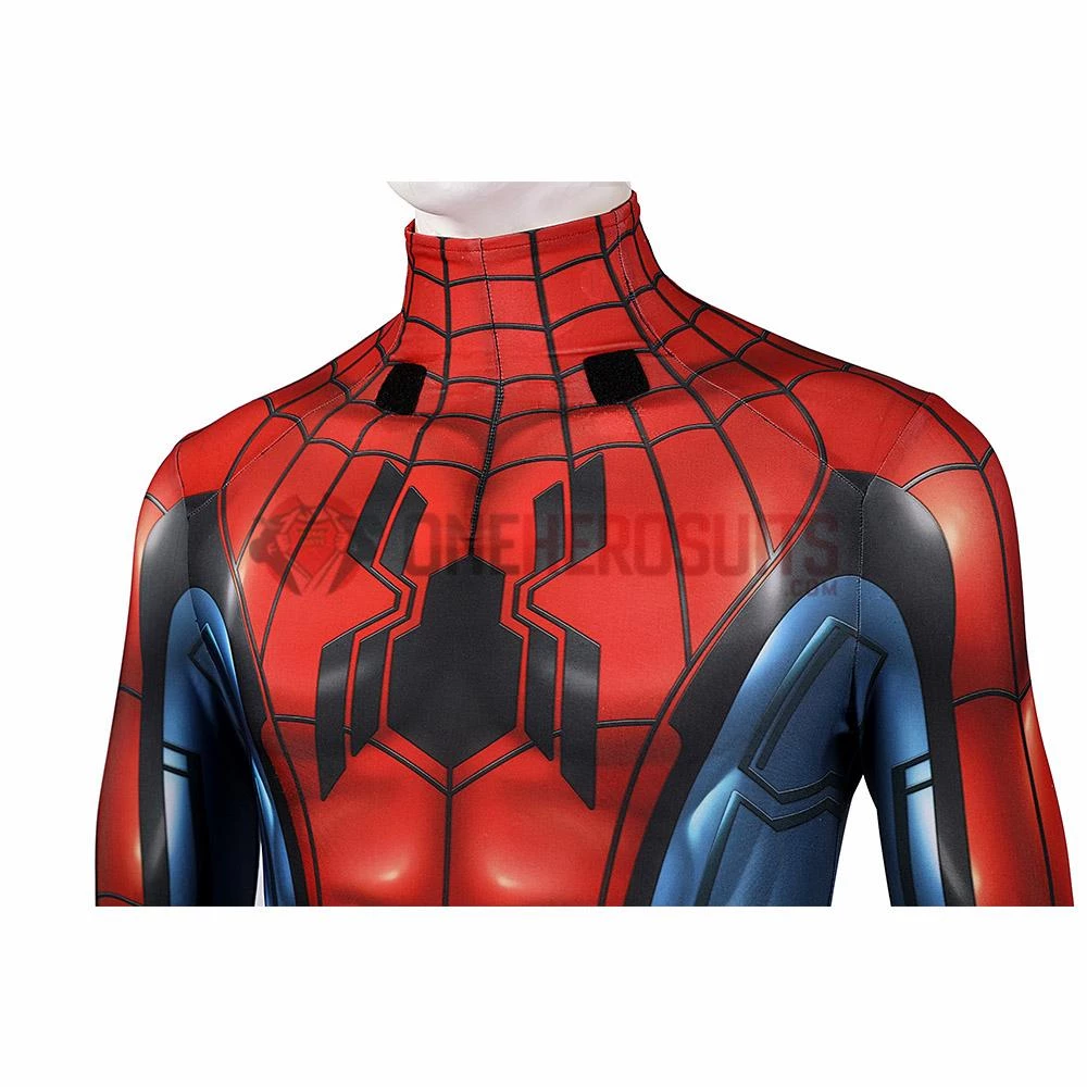 OneHeroSuits Zombie Hunter Spider-man Cosplay Costume 3D Printed Jumpsuits With Cloak 16 OneHeroSuits Zombie Hunter Spider-man Cosplay Costume 3D Printed Jumpsuits With Cloak
