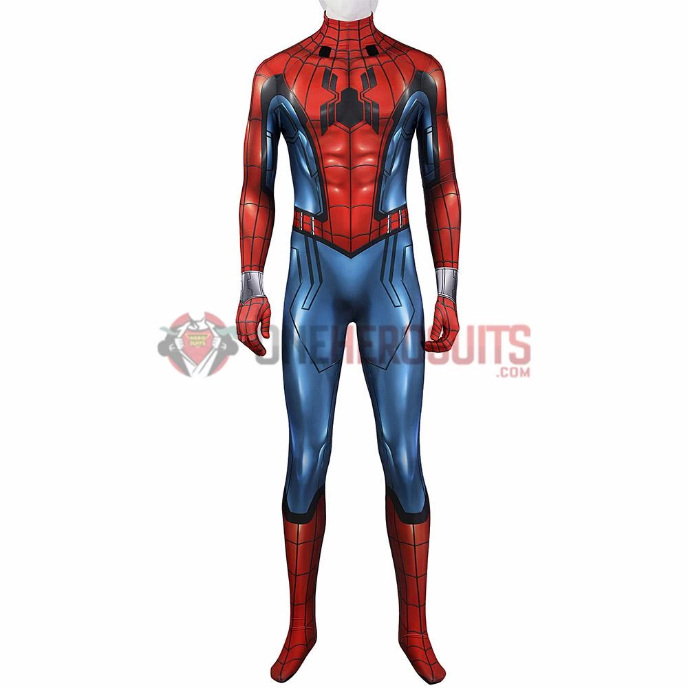 OneHeroSuits Zombie Hunter Spider-man Cosplay Costume 3D Printed Jumpsuits With Cloak 9 OneHeroSuits Zombie Hunter Spider-man Cosplay Costume 3D Printed Jumpsuits With Cloak