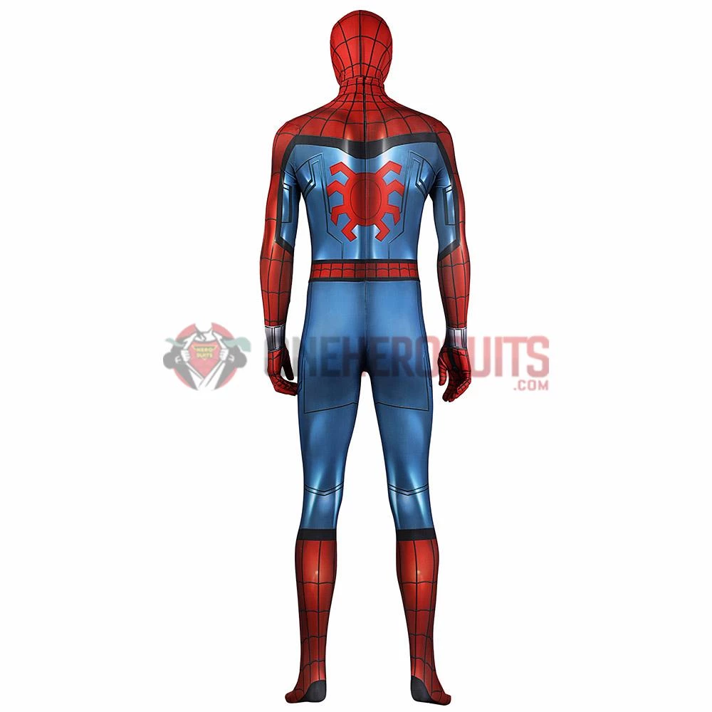 OneHeroSuits Zombie Hunter Spider-man Cosplay Costume 3D Printed Jumpsuits With Cloak 8 OneHeroSuits Zombie Hunter Spider-man Cosplay Costume 3D Printed Jumpsuits With Cloak