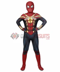 OneHeroSuits Zentai/Jumpsuit Kids Iron Spider-man 3 No Way Home Spandex BodySuit