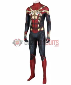 OneHeroSuits Iron Spider-man 3 No Way Home Cosplay Costume 3D Printed Jumpsuits Zentai/Jumpsuit