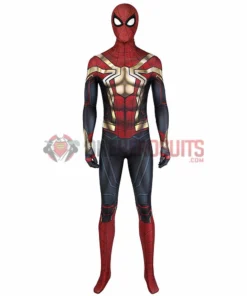 OneHeroSuits Iron Spider-man 3 No Way Home Cosplay Costume 3D Printed Jumpsuits Zentai/Jumpsuit