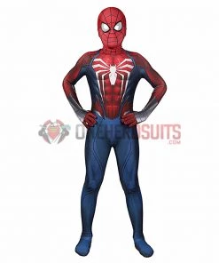 OneHeroSuits Zentai/Jumpsuit Kids Spider-man 2 Cosplay Suit Ps5 Peter Parker Spandex BodySuit