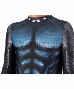 OneHeroSuits Kids Aquaman 2 Cosplay Suit Arthur Curry Spandex BodySuit Costumes