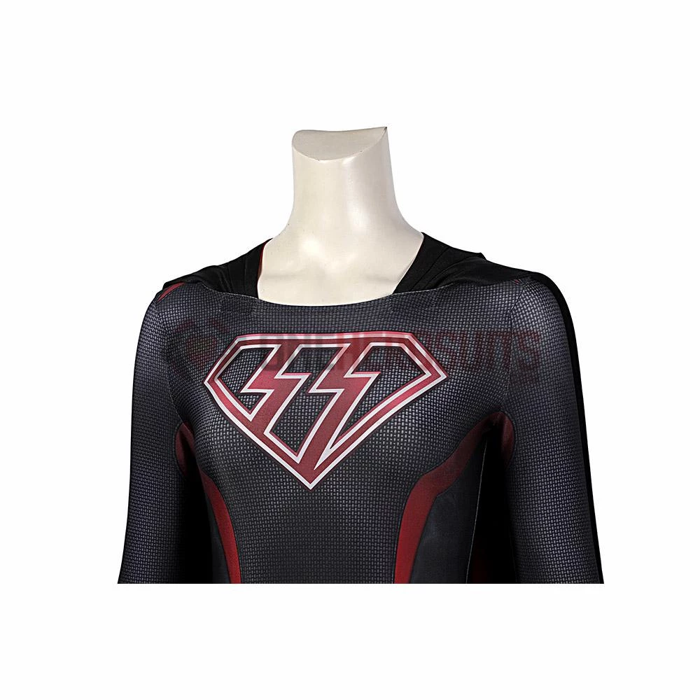 OneHeroSuits Overgirl Cosplay Costumes Kara Zor-El 3D Printed Jumpsuits With Cloak Expert-level Cosplay Bodysuit & Zentai 13 OneHeroSuits Overgirl Cosplay Costumes Kara Zor-El 3D Printed Jumpsuits With Cloak Expert-level Cosplay Bodysuit & Zentai