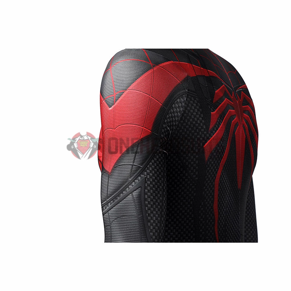 OneHeroSuits Spiderman Miles Morales Cosplay Costumes Spandex Bodysuit 10 OneHeroSuits Spiderman Miles Morales Cosplay Costumes Spandex Bodysuit