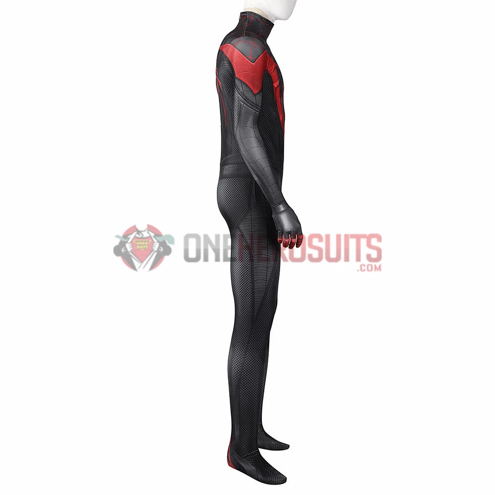 OneHeroSuits Spiderman Miles Morales Cosplay Costumes Spandex Bodysuit 7 OneHeroSuits Spiderman Miles Morales Cosplay Costumes Spandex Bodysuit