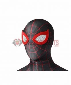 OneHeroSuits Spiderman Miles Morales Cosplay Costumes Spandex Bodysuit 28 OneHeroSuits Spiderman Miles Morales Cosplay Costumes Spandex Bodysuit