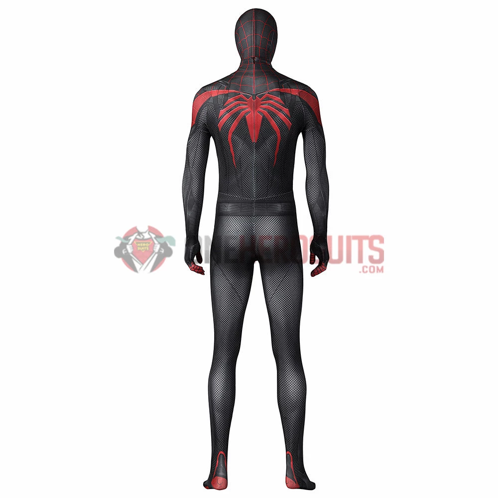 OneHeroSuits Spiderman Miles Morales Cosplay Costumes Spandex Bodysuit 4 OneHeroSuits Spiderman Miles Morales Cosplay Costumes Spandex Bodysuit
