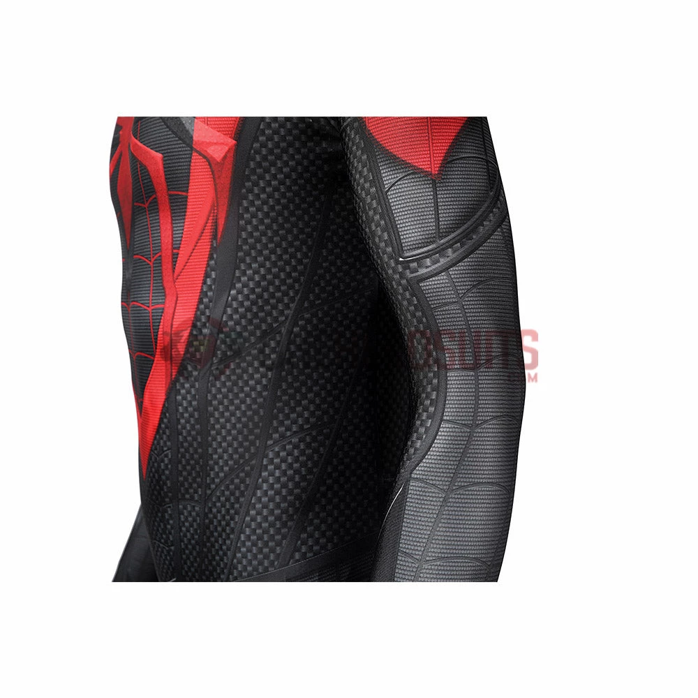 OneHeroSuits Spiderman Miles Morales Cosplay Costumes Spandex Bodysuit 16 OneHeroSuits Spiderman Miles Morales Cosplay Costumes Spandex Bodysuit