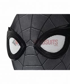 OneHeroSuits Spider Man Miles Morales PS5 Cosplay Suit Symbiote Black Spandex Bodysuit