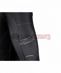 OneHeroSuits Spider Man Miles Morales PS5 Cosplay Suit Symbiote Black Spandex Bodysuit