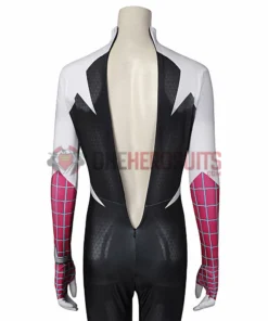 OneHeroSuits Across The Spider-Verse Gwen Cosplay Costume Gwen Spandex Suit Zentai/Jumpsuit