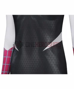 OneHeroSuits Across The Spider-Verse Gwen Cosplay Costume Gwen Spandex Suit Zentai/Jumpsuit