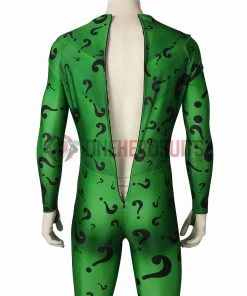OneHeroSuits Batman Forever Riddler Cosplay Costume Jim Carrey Edition 3D Printed Jumpsuits